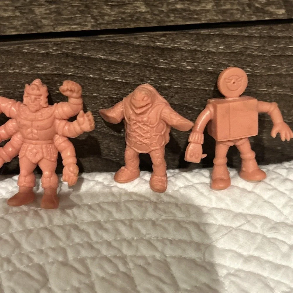 Kinkeshi Muscle Men‎ Rare Kinnikuman Bandai Soft Rubber Japan VTG